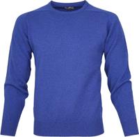 Sweater William Lockie O Lamswol Blauw