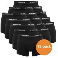 HEAD boxershorts black 15-Pack