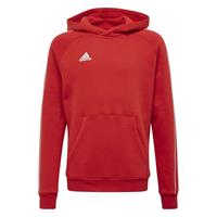 Adidas Hoodie Core 18 - Rood/Wit Kinderen