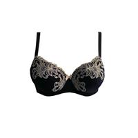 AMBRA lingerie BHs Titanium push up bh blauw 0438