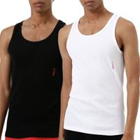 HUGO 2 stuks Twin Tank Top 