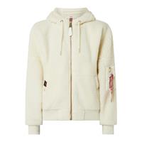 Alpha Industries Bomberjack ALPHA INDUSTRIES Women - Bomber Jackets MA-1 OS Hooded Teddy Wmn