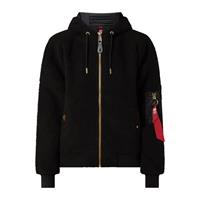 AlphaIndustriesJackeKURTKAMA-1OSHoodedTeddyWmn118002-03BLACK