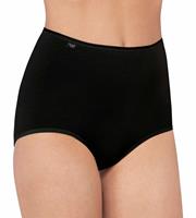 Sloggi dames 24/7 maxi taille slip - Natural katoen - Hoge Katoenen dames ondergoed - sloggi slips dames