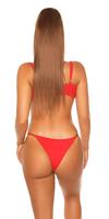 Cosmoda Collection Mix it!! sexy bikini top met verwijderbare pads rood