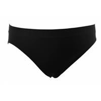 Perini meisjes slip microfiber - Naadloos - Wit - Zwart - Meisjes ondergoed