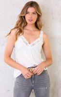 The Musthaves Luxury Kanten Top Ecru