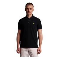 Lyle & Scott Plain Poloshirt Herren, schwarz