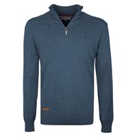 Quick-Q1905 2 voor €129 - Heren Trui Kralingen - Licht Denim Blauw