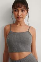 Na-kd dames crop top - sleepwear top