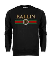 Ballin Est. 2013 Sweaters Tiger Lines Sweater Zwart