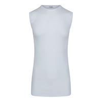 Beeren heren mouwloos shirt katoen Extra lang - Shirt zonder mouwen - wit en zwart Ondershirt