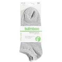 Apollo 3-paar bamboe sneaker sokken - Enkelsokken viscose