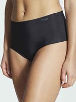 Sloggi dames Zero Feel Maxi slip - Naadloze dames taille slip - Hoge onderbroek met katoenen kruisje