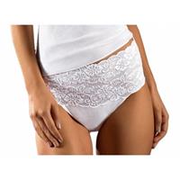 Nina von C dames taille slip kant - Biologisch katoen - Katoenen kanten dames onderbroek - ondergoed