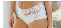 Nina von C dames taille slip Modal kant - Comfortabele kanten hoge dames onderbroek - Huidvriendelijk