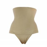 J&C corrigerende stringband - buikcorrectie - Shapewear buik - zwart - beige