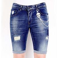 Local Fanatic Korte spijkerbroek stretch xxx