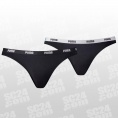 Puma Iconic Bikinis 2er Pack Women schwarz/weiss Größe XL