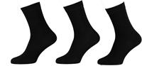 Apollo Bamboe sokken 3-paar - zwart