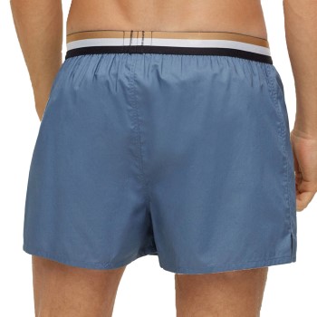 BOSS 2 stuks Woven Boxer Shorts With Fly 