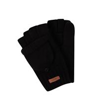 Barts Klappfäustlinge Hakoon Bumgloves Fausthandschuhe schwarz Damen 