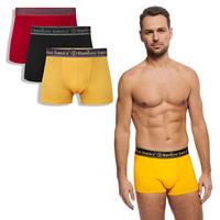 Bamboo Basics Liam 3-pak heren boxershorts korte pijpjes bamboe - Ademend - Anti zweet