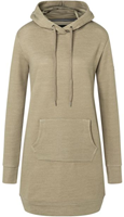 super.natural - Women's Knit Long Hoodie - Hoodie, beige