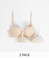 Dorina BH's 2-Pack - Chloe T-shirt BH met beugel - Met vulling