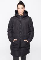 Noisy may Gewatteerde jas NMDALCON L/S LONG JACKET NOOS FWD