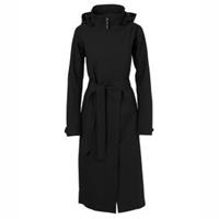 AGU Urban Outdoor Trenchcoat Long Dames Zwart