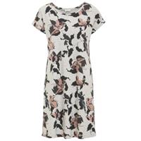 Damella Greymelange Flower Short Sleeve Nightdress 