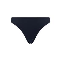 Schiesser String microvezel kant nachtblauw - Invisible Lace 