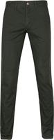 Broek Suitable Sartre Chino Donkergroen
