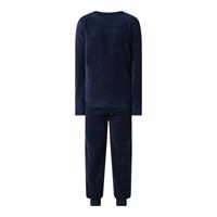 Schiesser Schiesser heren pyjama lang 175605 nachtblauw
