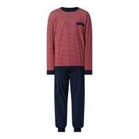 Schiesser Schiesser heren pyjama lang 175683 red