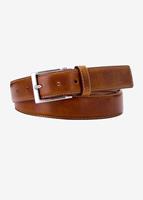 Michaelis Belt leather brushed met stiksel