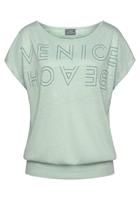 VENICE BEACH Rundhalsshirt mit Logoprint