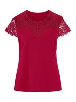 Lady Kanten Shirt (1-delig)