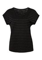 Vivance T-Shirt mit kupferfarbenen Lurex-Streifen