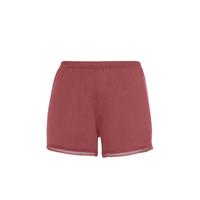 Lascana Pyjamashort met fijn kanten randje