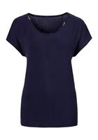 Lascana Pyjama top met aangeknipte mouwen