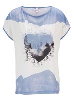 heine Shirt met ronde hals Gedessineerd shirt (1-delig)