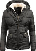 Navahoo Winterjacke »Megan« stylische Damen Steppjacke mit Teddyfutter