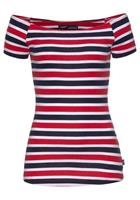 Arizona Shirt met carmenhals Off-shoulder verschillend te dragen