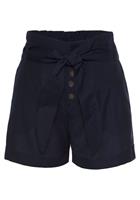 Lascana Shorts (mit Bindegürtel) in lässiger Leinen-Optik