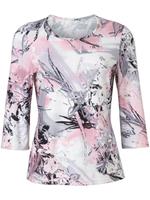Classic Shirt met 3/4-mouwen Shirt (1-delig)