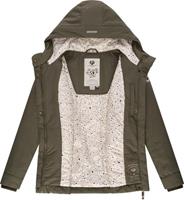 Ragwear Winterjacke »Jazmin Remake II Intl.« gefütterte Outdoorjacke aus recycelten Materialien