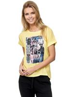 Decay T-Shirt mit Aufdruck und Strasssteinen