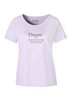 Vivance Dreams Pyjama top met statementprint